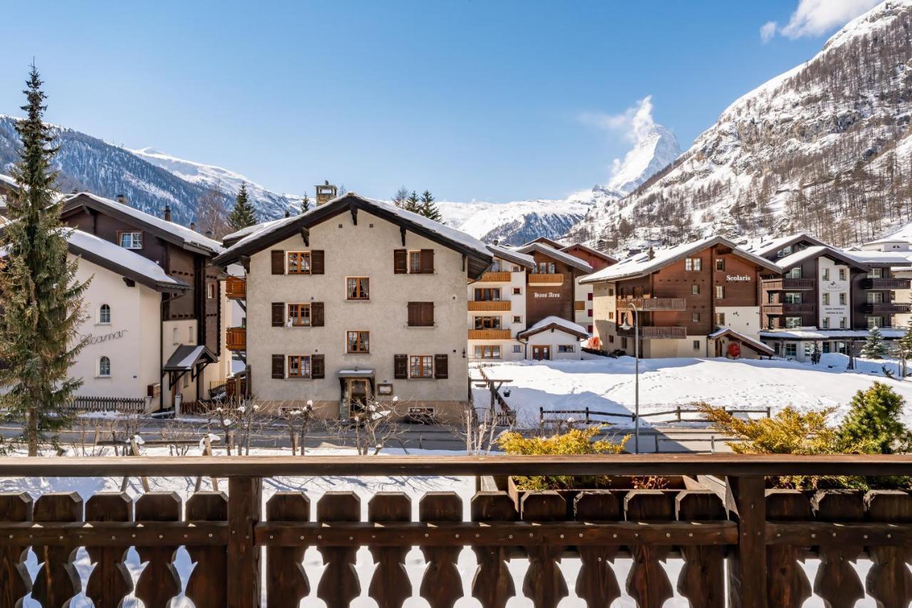 Haus Zer Weidu Lejlighed Zermatt Eksteriør billede